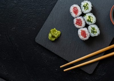 my Sush landing page